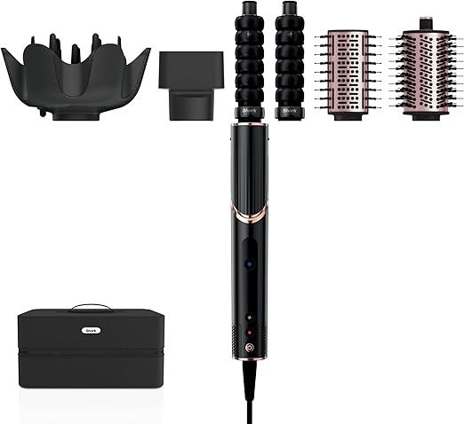 Shark FlexStyle 5-in-1 Air Styler & Hair Dryer with Auto-Wrap Curlers, Paddle Brush, Oval Brush, ... | Amazon (UK)