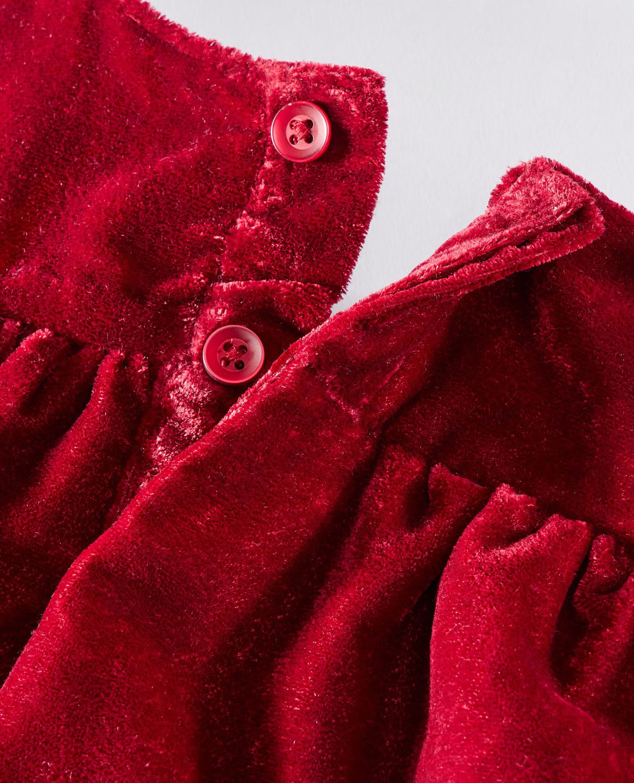 Baby Long Sleeve Velvet Dress | Hanna Andersson