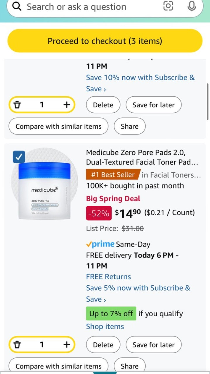 Another budget, friendly skin care hack. It is a dupe for the Dr. Dennis Glycolic peel pads. They make exfoliating really easy.

#LTKSaleAlert