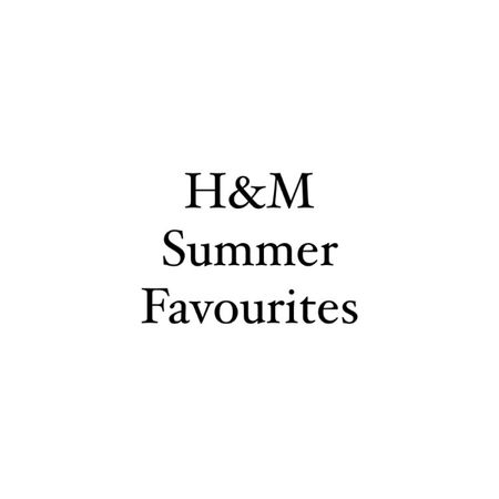 H&M summer favourites, summer style , summer outfits, linen 

#LTKSeasonal #LTKeurope