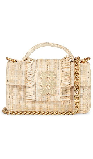 The Petite Basset Bag in Straw Natural | Revolve Clothing (Global)