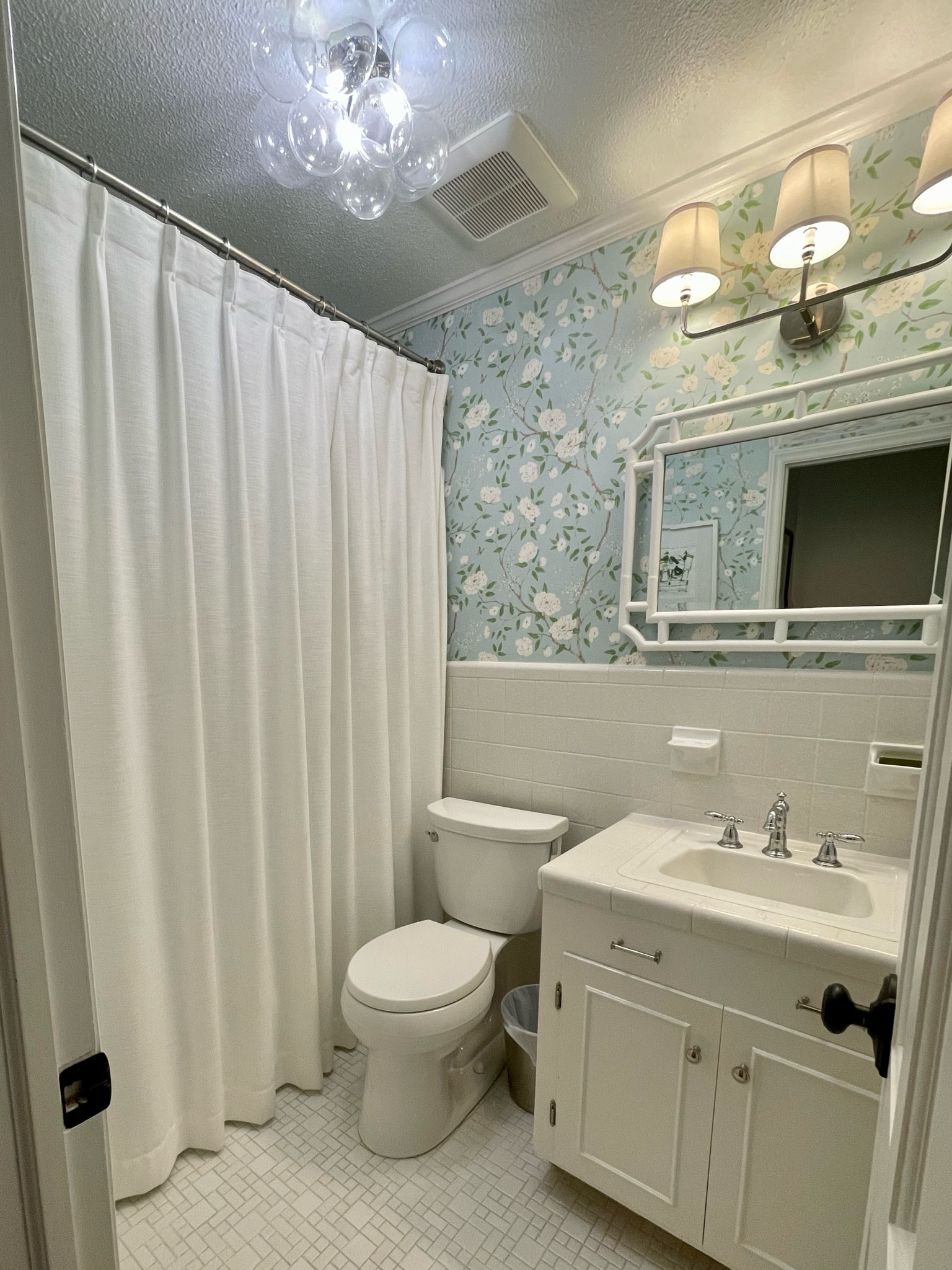 Pinch pleat classic white shower curtain followthefind 

#LTKstyletip #LTKhome #LTKfamily