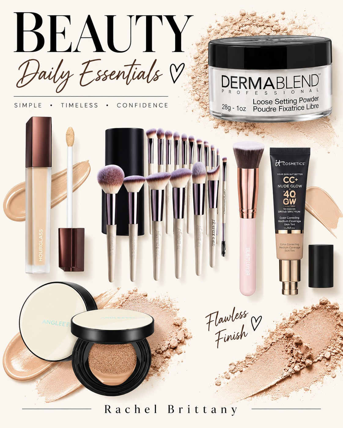 A makeup lover's dream come true! These essentials will give you a flawless finish every time. #BeautyEssentials
 

 #LTKU #LTKSaleAlert #LTKBeauty