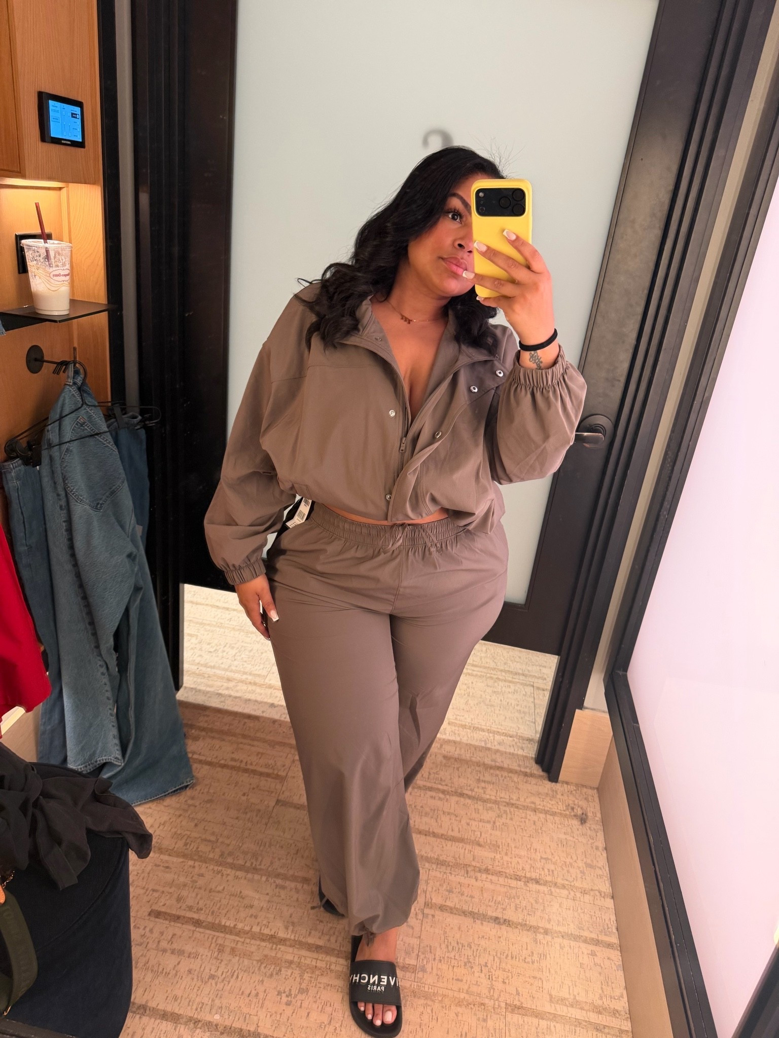 Size Large top
Size XL bottom

#LTKootd #LTKSaleAlert #LTKMidsize