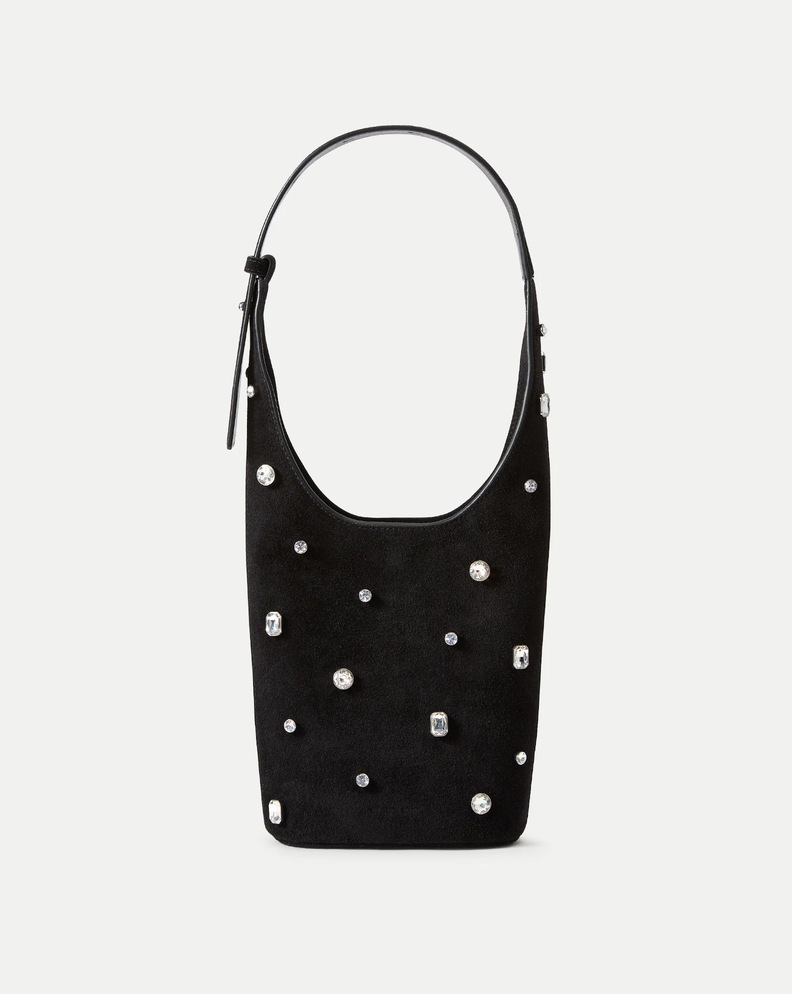 Veronica Beard Embellished Loop Bag Black | Veronica Beard