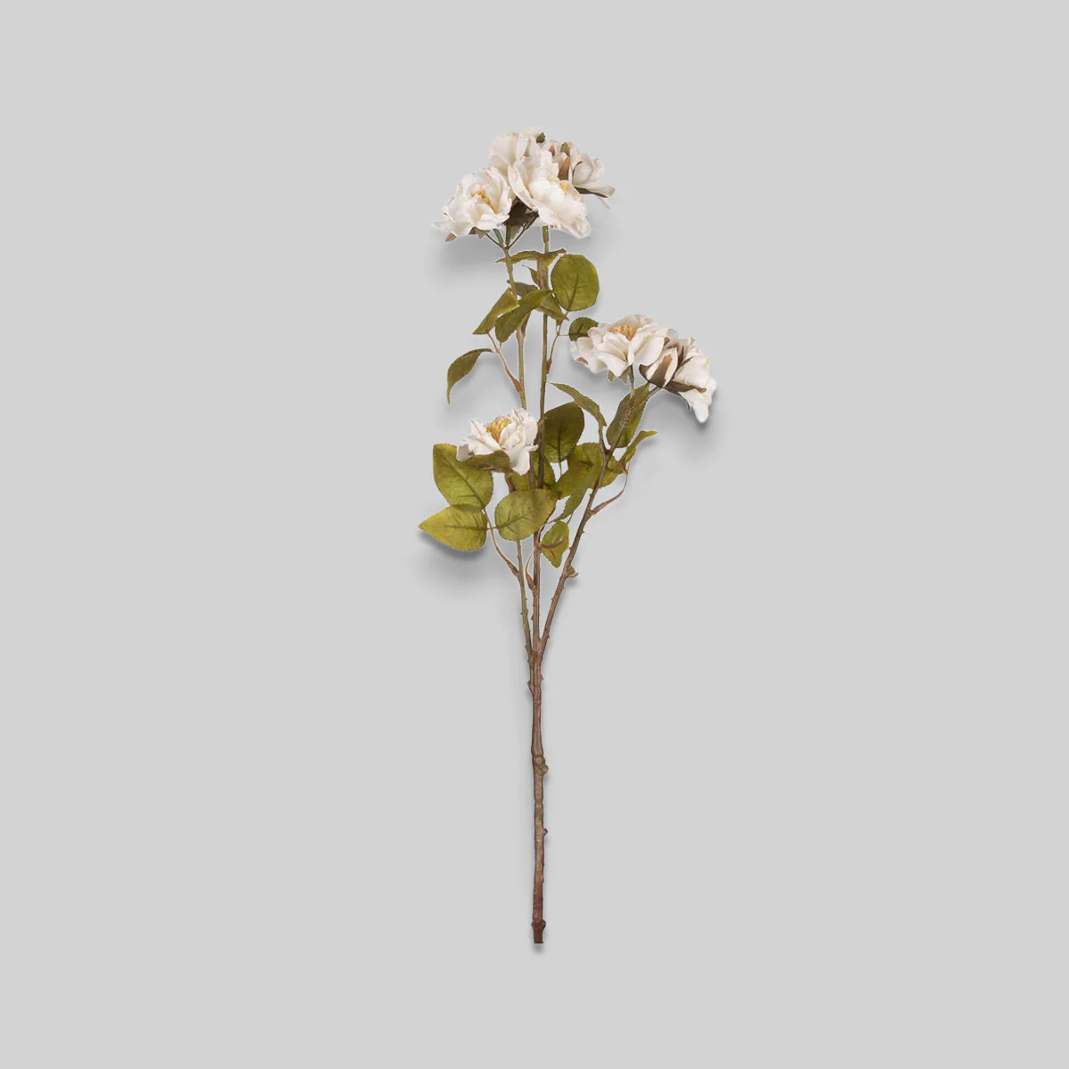 Cream Artificial Rose Spray | Faux Floral Stem Decor | Bloomist, Inc