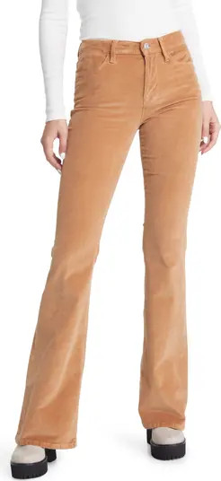 Le High Waist Flare Corduroy Pants | Nordstrom