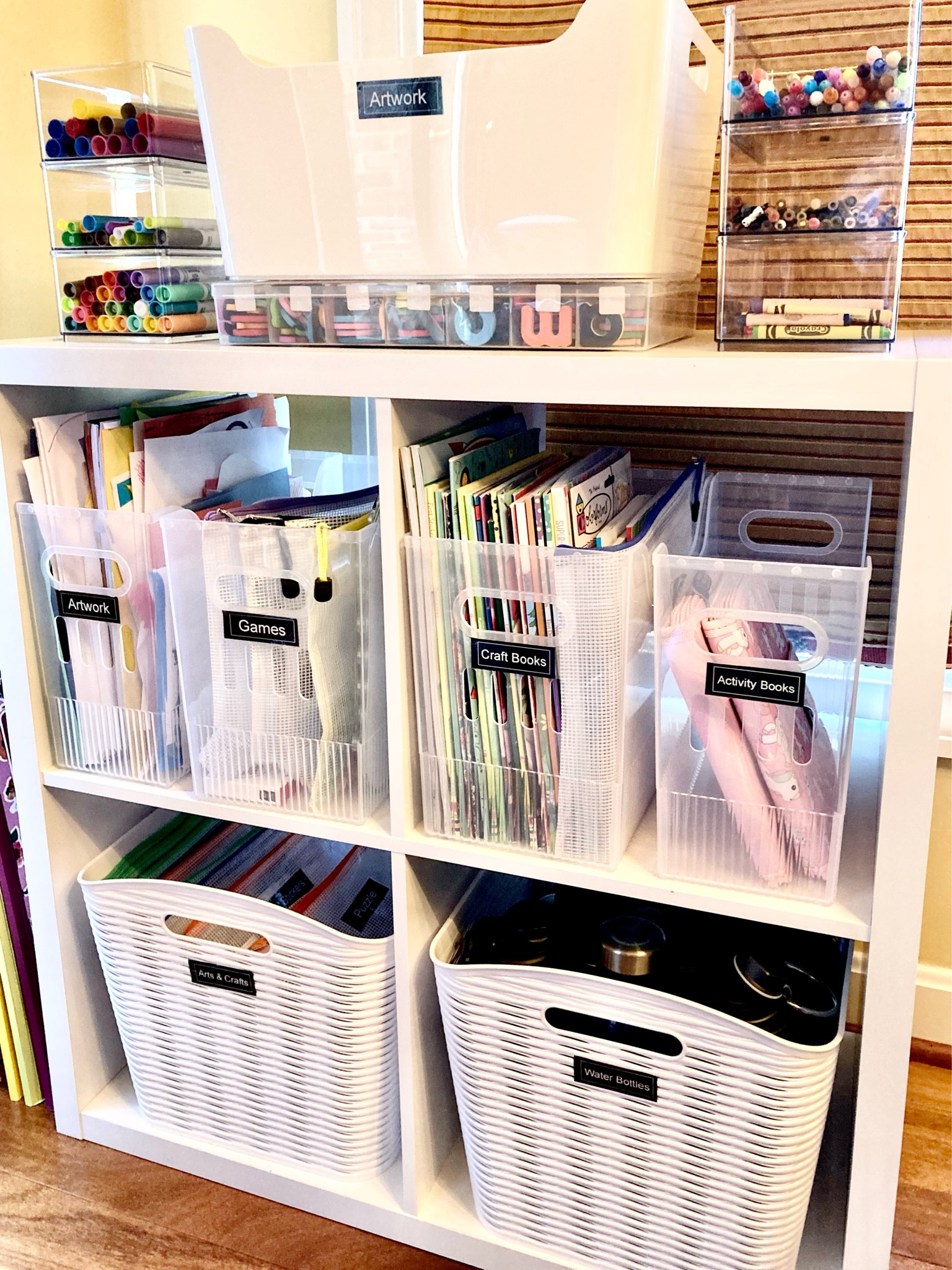 Organizing kids’ art supplies with our favorite bins!

#LTKhome #LTKfindsunder50