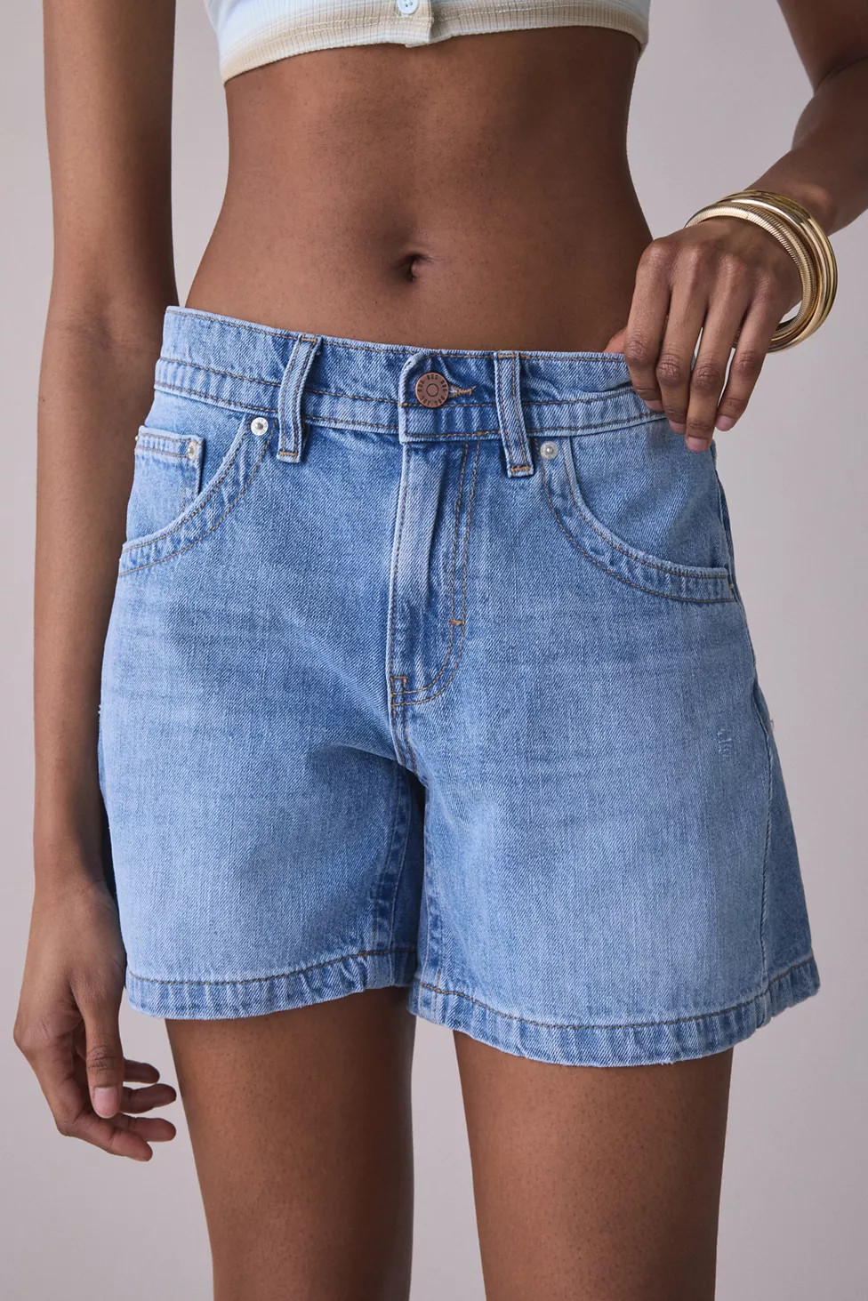 BDG Indie Mid-Rise Denim Shorts | Urban Outfitters (US and RoW)