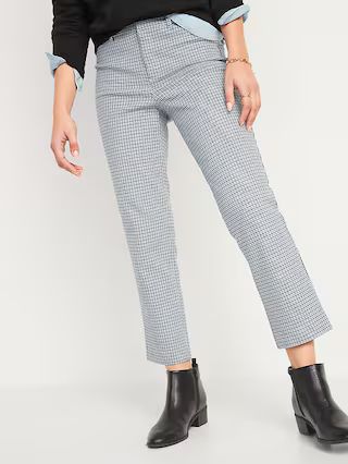 Women / BottomsHigh-Waisted Pixie Straight-Leg Ankle Pants for Women | Old Navy (US)