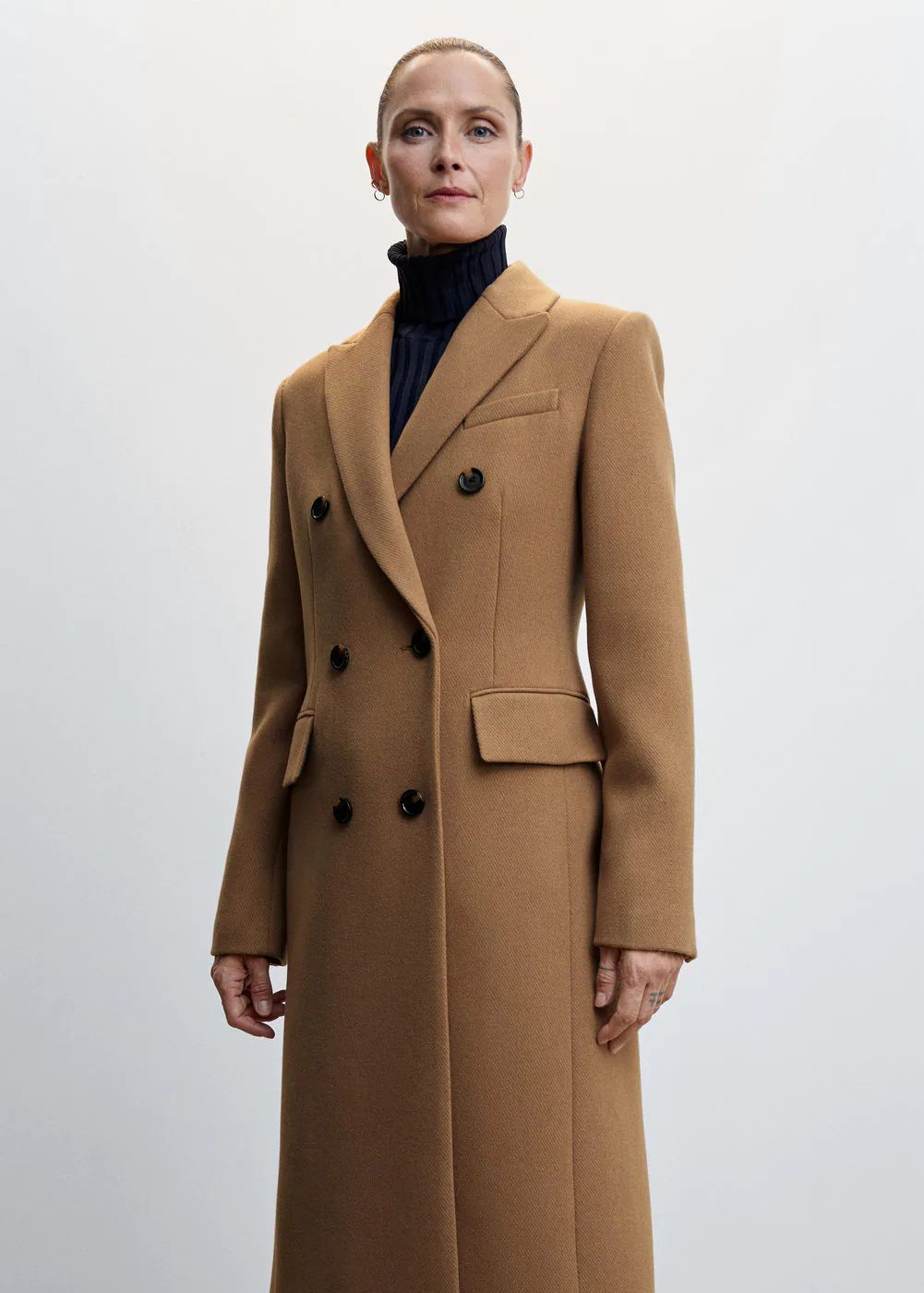 Tailored wool coat | MANGO (US)
