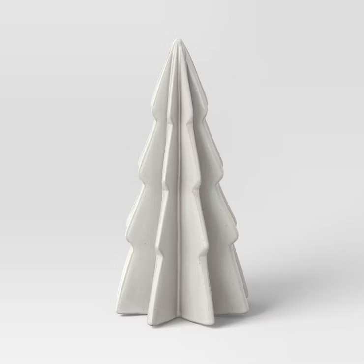 Large Ceramic Decorative Tree Cream - Threshold™ | Target