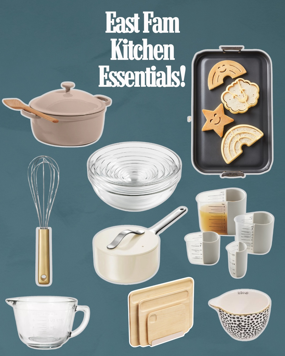 Posted a recipe on IG and so many people asked where we get our kitchen essentials! Here are some of our favs. Some are in the video and some are just our go-tos! 

#LTKFamily #LTKU #LTKHome