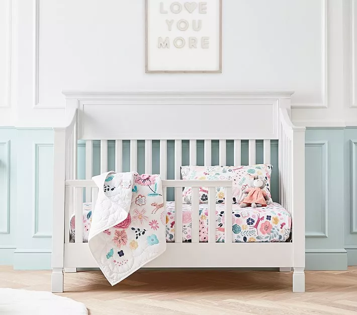 Pottery barn larkin crib reviews best sale