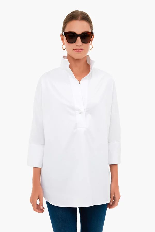 Blanc Willow Blouse | Tuckernuck (US)