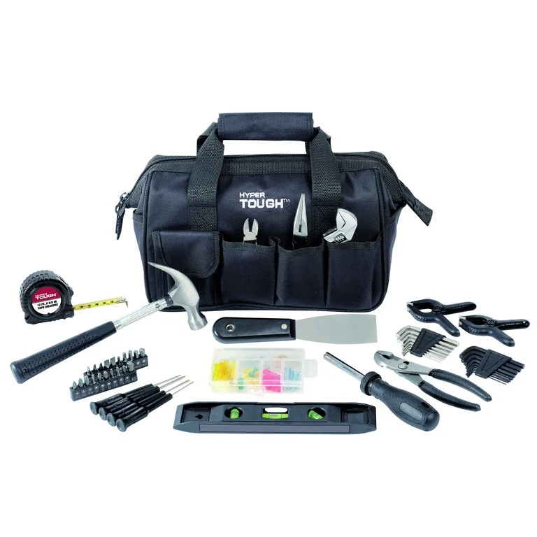 Hyper Tough 89-Piece Black Household Tool Set, New | Walmart (US)