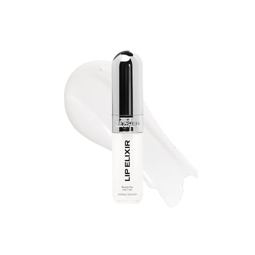 Sacheu Lip Elixir Nourishing and Hydrating Lipgloss — Moisturizing Plumping Lip Gloss Enriched with Collagen, Non-Sticky Lip Color Smooth High-Shine Finish, Vegan & Cruelty-Free (Bunny Ear) | Amazon (US)