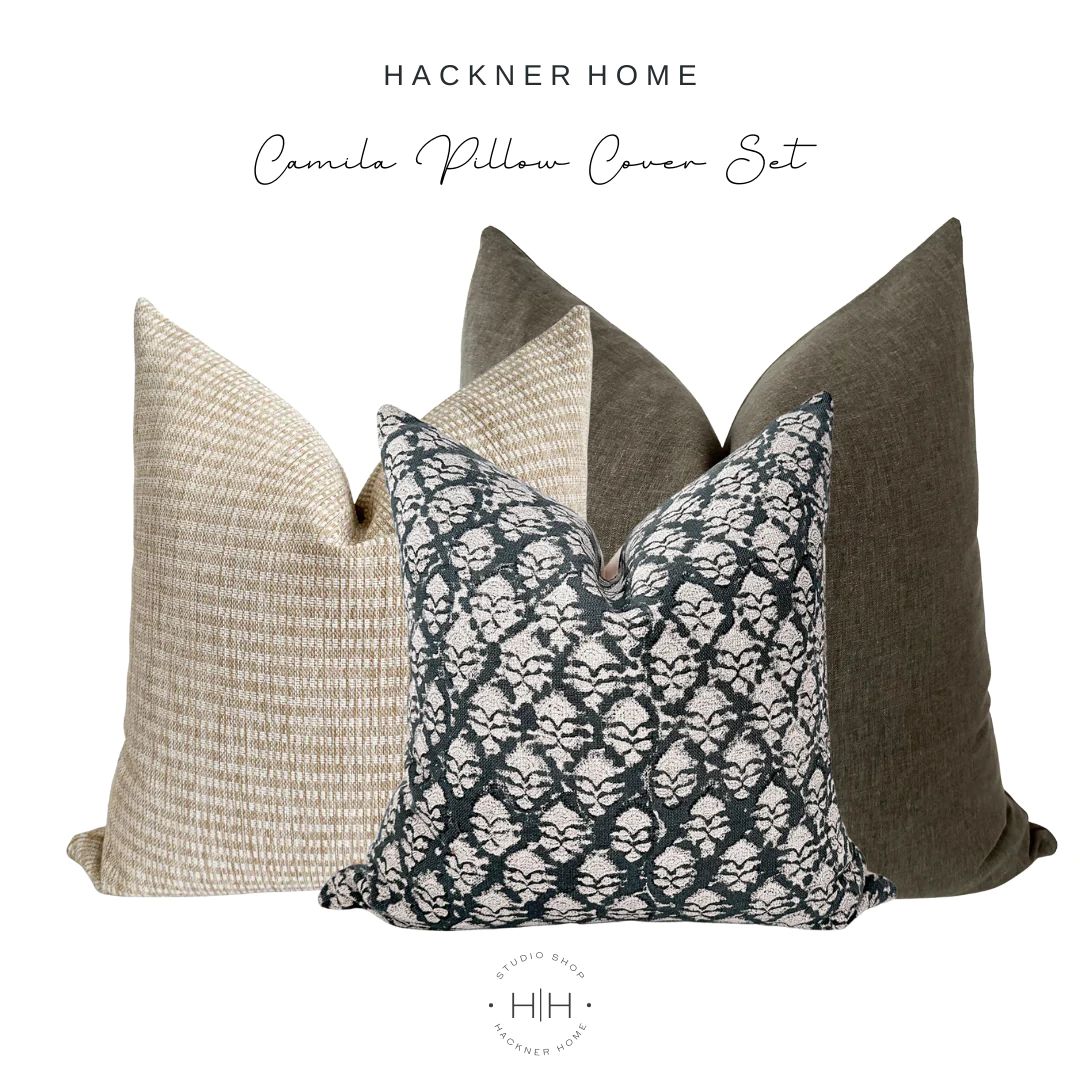 Camila Pillow Cover Set | Hackner Home (US)