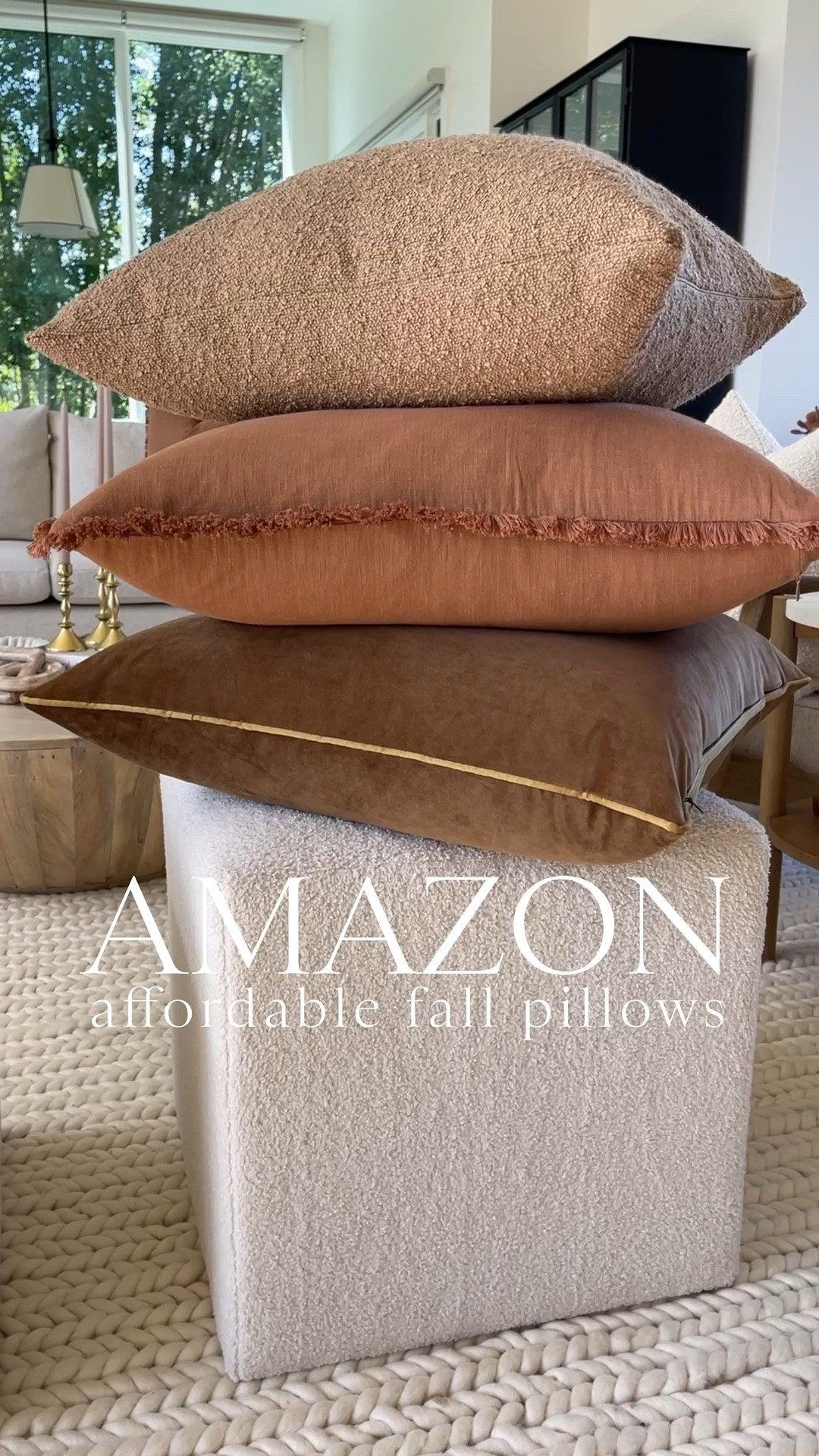 Affordable fall pillows from Amazon 🍂🤎

Home decor

#LTKSeasonal #LTKHome