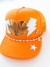 Tennessee Orange Lightning Trucker Hat - Southern Made | Shop Southern Made & Southern Made Tees