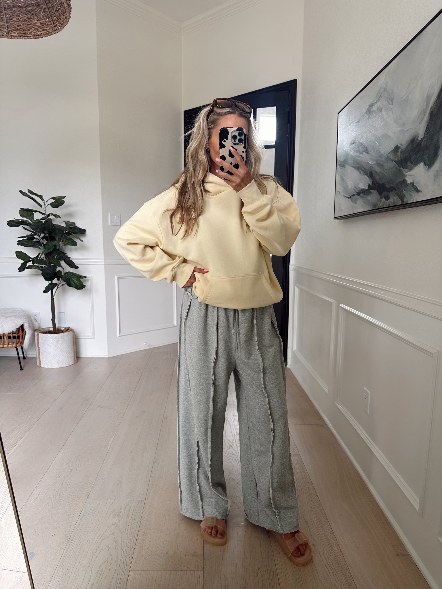 OOTD 💛 
I love this buttery 🧈 yellow hoodie & I love the FP vibes on these sweats 

#LTKootd #LTKgrwm #LTKdayinmylife
