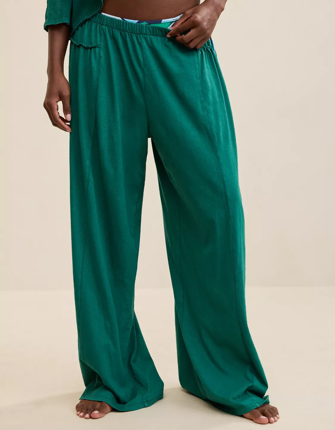 Aerie Happiest Wide Leg Trouser | Aerie