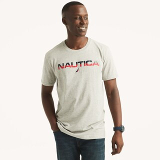 Foil Logo Graphic T-Shirt | Nautica