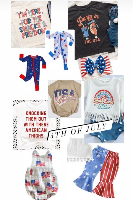 4th of July toddler outfit ideas ❤️🤍💙

#LTKSeasonal #LTKkids #LTKbaby