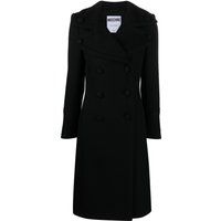 Moschino Women's Black Wool Coat | Stylemyle (US)