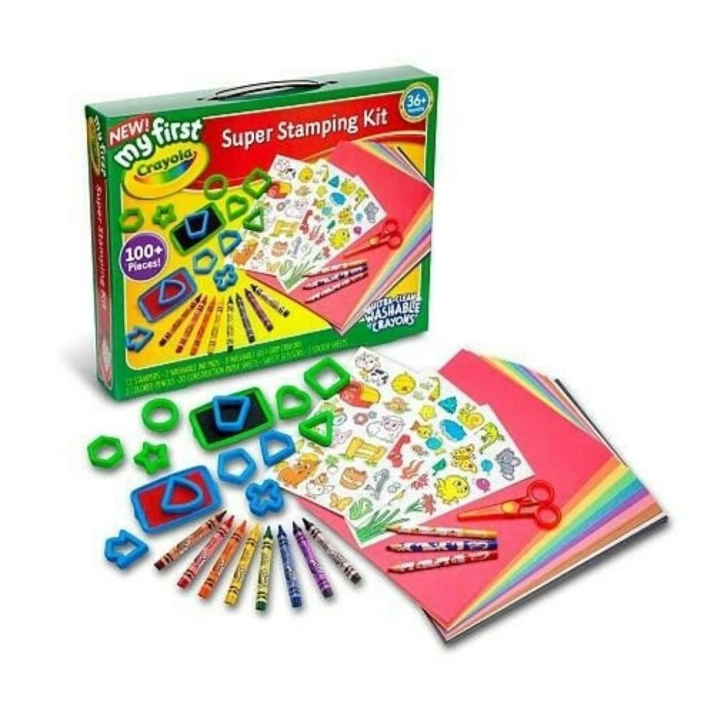 Crayola My First Super Stamping Kit Activity 100+ Pieces | Oriental Trading Company