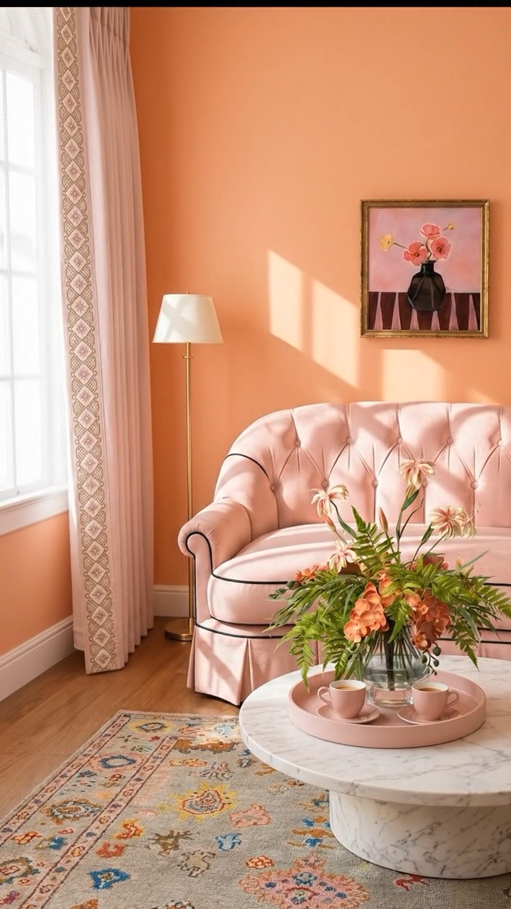 Morning starts here. ☕️✨

I love how cozy and inviting this room feels as the drapes slowly open and the morning light comes in. As we transition into cooler weather, I’m swapping the lighter sheer curtains for a more substantial solid velvet or linen drape—an easy change that adds warmth, softness, and a little more drama to the room.

A simple flower arrangement, espresso on the marble coffee table, the hand-knotted area rug, artwork, and floor lamp complete the layered, collected look.

A great time to refresh a few pieces during the Labor Day Sale.

#MorningCoffee #CozyHome #LivingRoomDesign #VelvetDrapes #LinenDrapes #Drapes #WindowTreatments #HandKnottedRug #AreaRug #WallArt #FlowerArrangement #CoffeeTable #FloorLamp #Espresso #InteriorStyling #ModernClassic #LaborDaySale #LTKHome #LTKSaleAlert #LTKdayinmylife

#LTKdayinmylife #LTKActive #LTKSaleAlert