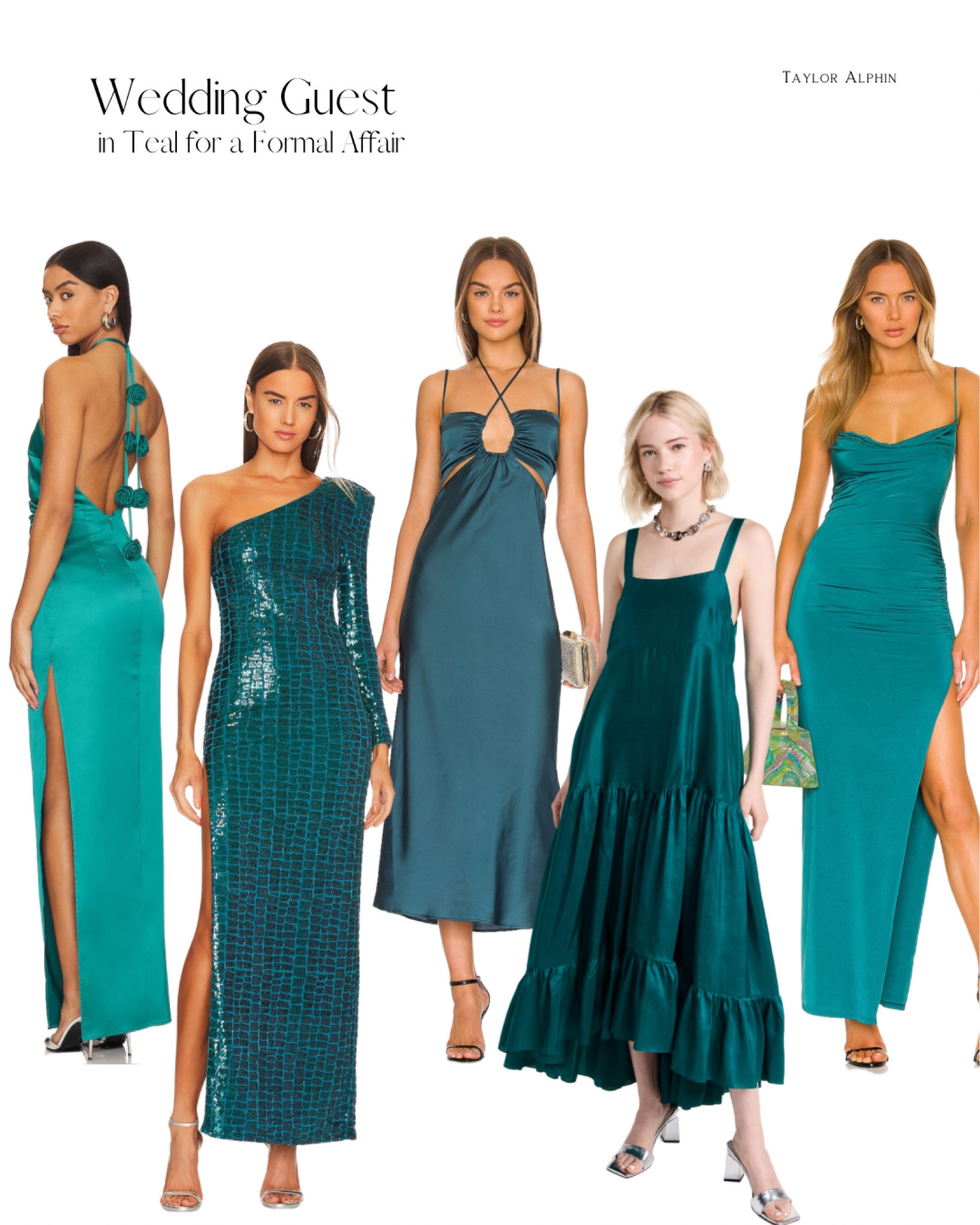 Wedding Guest in Teal✨

#tealdress #jeweltone #jeweltonedress #formaldress #occassiondress #blacktiedress #formalwear #weddingguest #wedding #engagement #event 

#LTKwedding