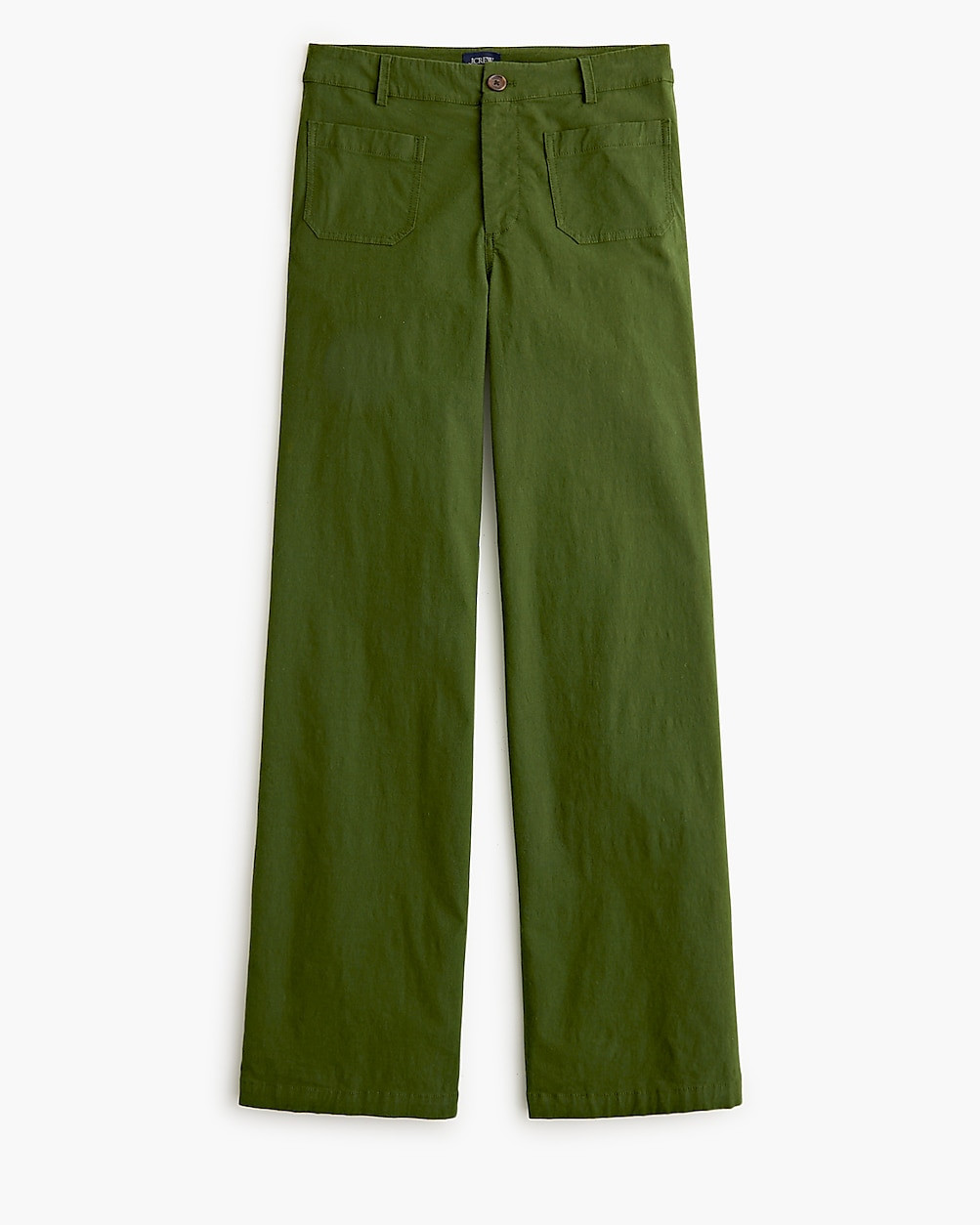 Lizzie high-rise patch-pocket wide-leg pant | J.Crew Factory