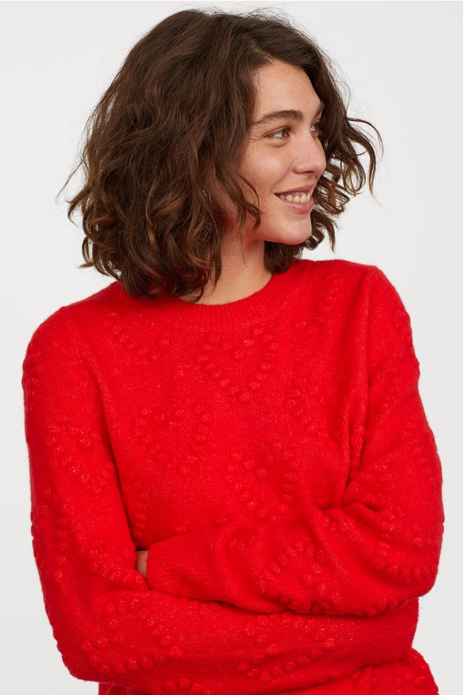 Pattern-knit Sweater | H&M (US + CA)