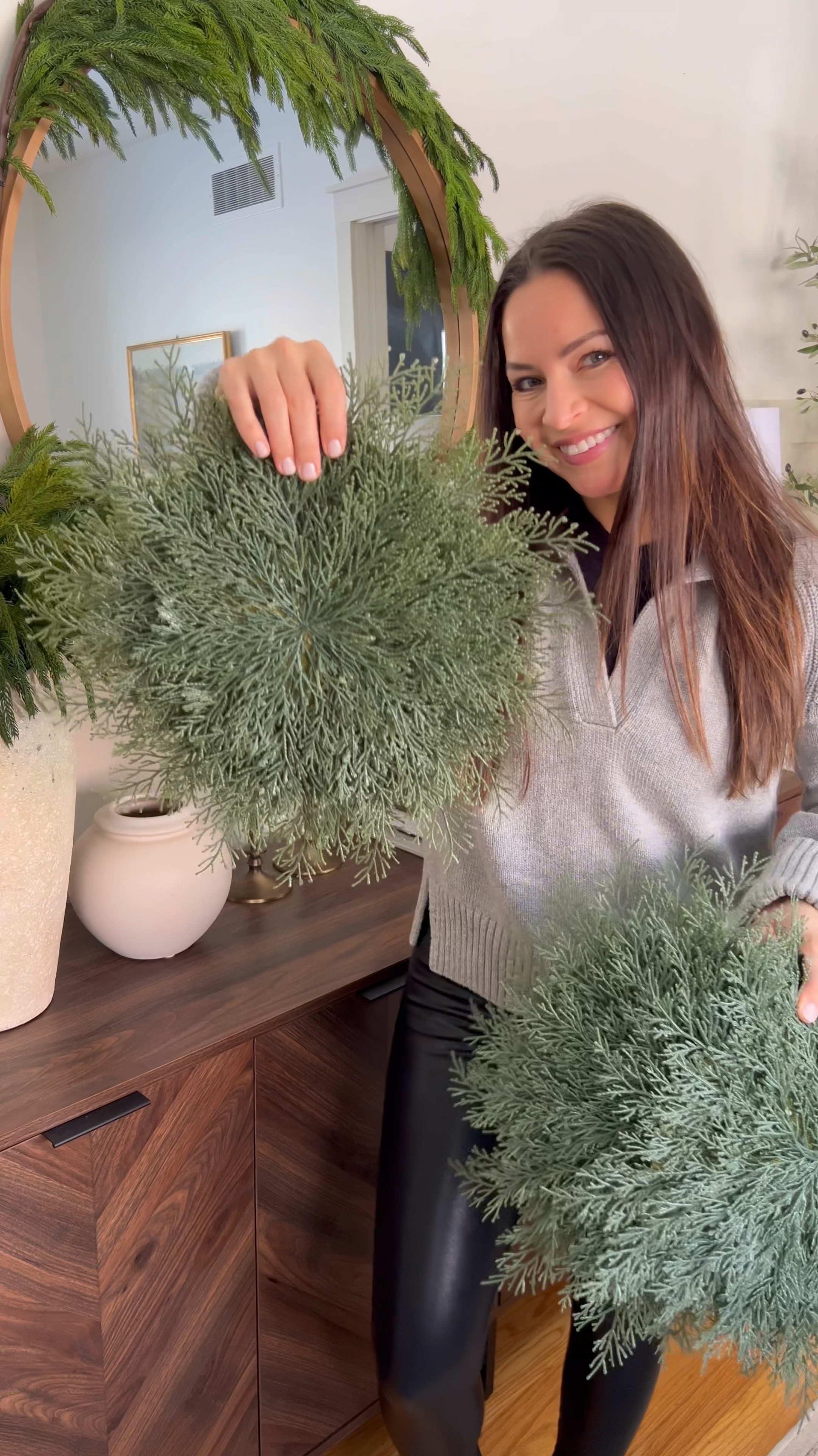 Cedar Top Round Placemats, Set of 4 curated on LTK