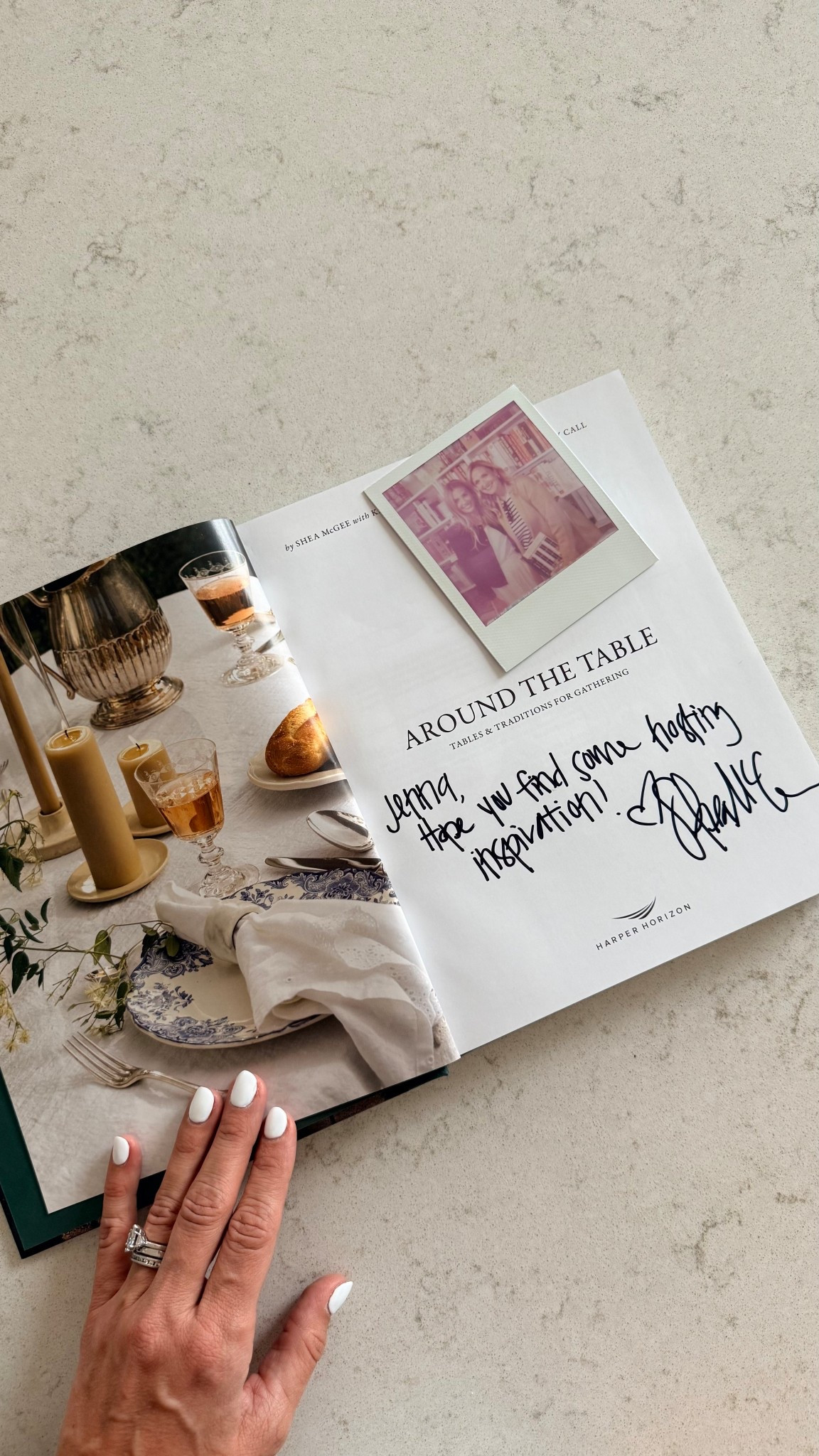 Such a darling cookbook by Shea McGee! I can’t wait to try some these recipes 💕