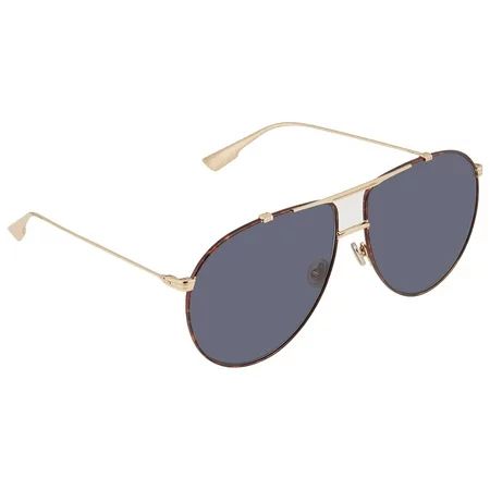 Christian Dior Blue Antiglare Aviator Ladies Sunglasses DIORMONSIEUR106JA963 | Walmart (US)