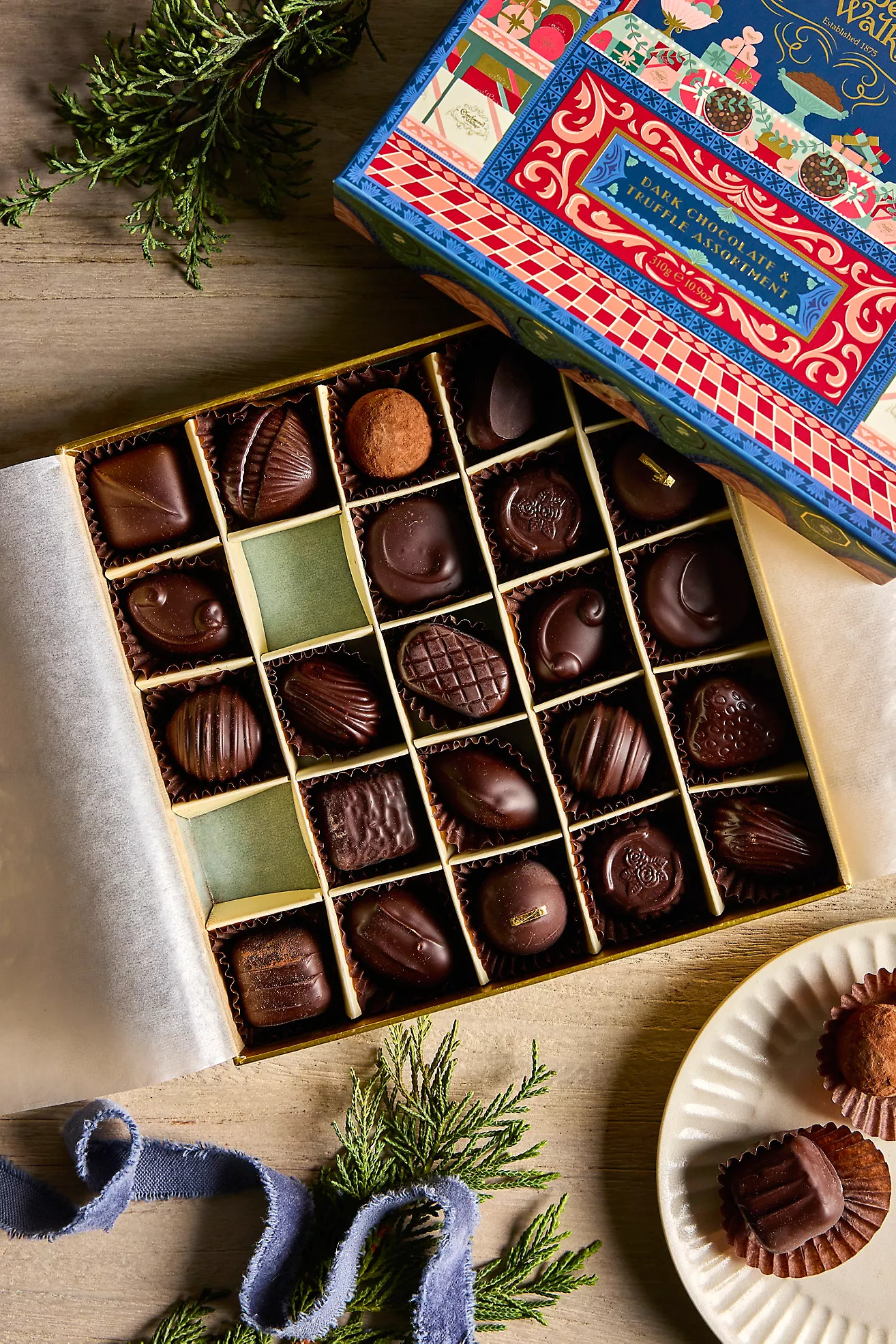 Charbonnel et Walker Dark Chocolate Truffle Gift Box | Anthropologie (US)