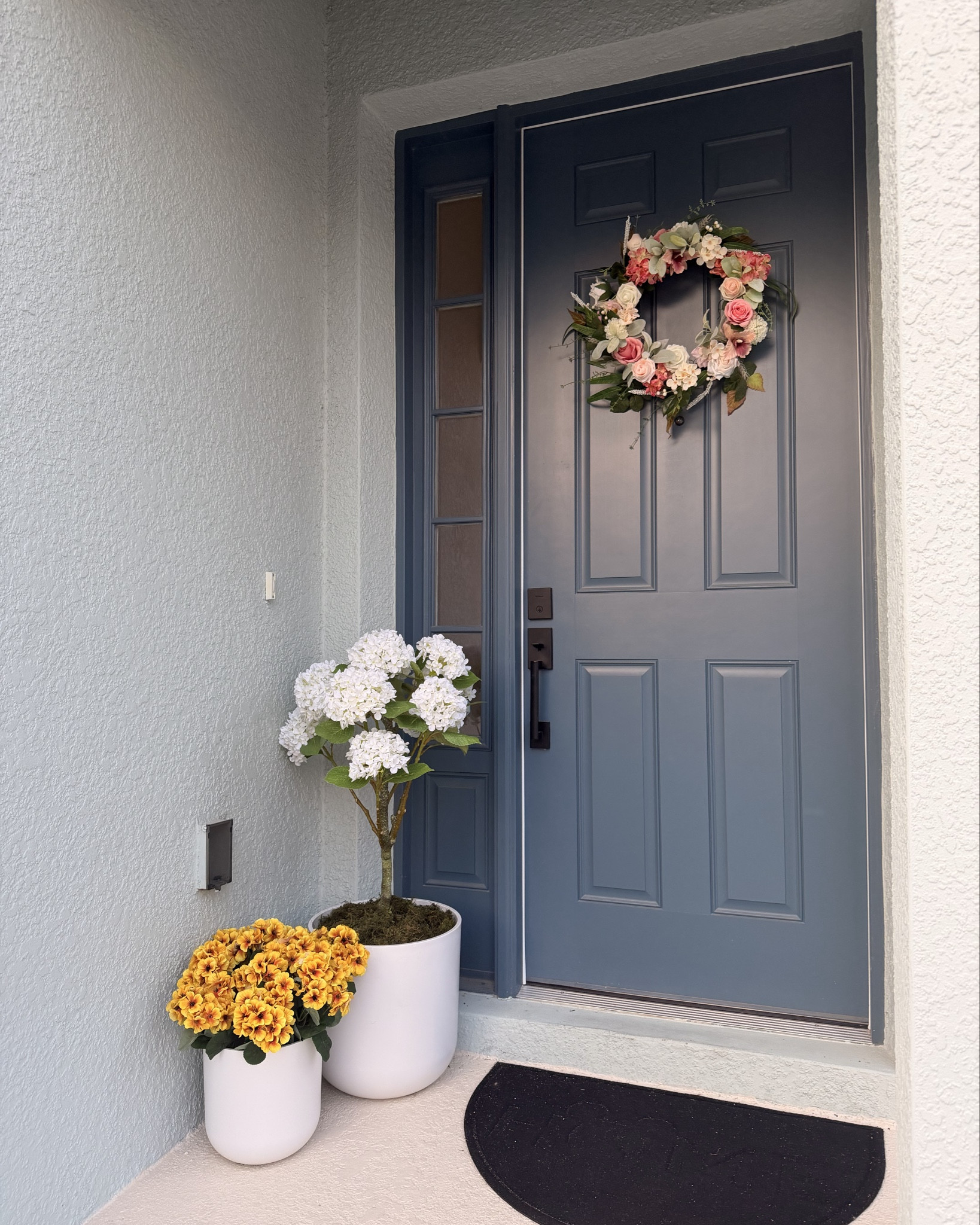 I have been so eager to dress up my little porch with spring 🌷💕

I absolutely love living in a place where I don’t have a storm door. I can finally hang things up on the door that wont be covered! 

#porchdecor #homedecor #porchideas #springflowers 

#LTKHome #LTKU #LTKSeasonal