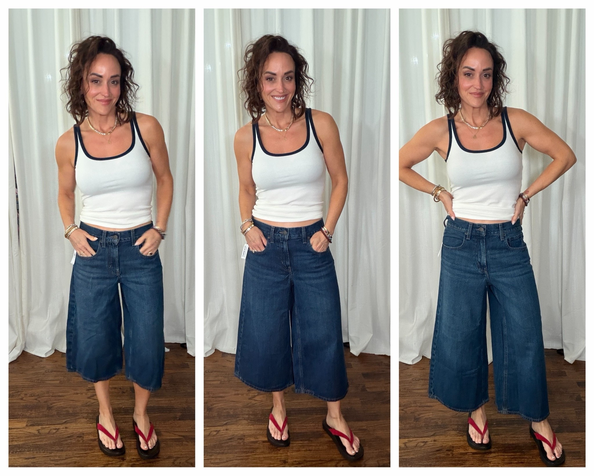 Same culotte jort shorts diff lengths 
0 petite 
2 regular 
2 tall

I’m reordering in the 0 regular since now restocked as with the darker wash prefer the fit, with the regular denim color I kept the 2 regular.

#LTKgrwm #LTKOver40 #LTKstorytime