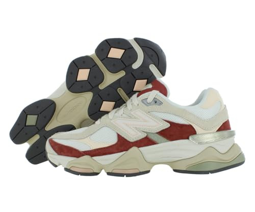 New Balance 9060 Unisex Shoes Size 10.5, Color: Beige/White-Multi-Colored | Amazon (US)