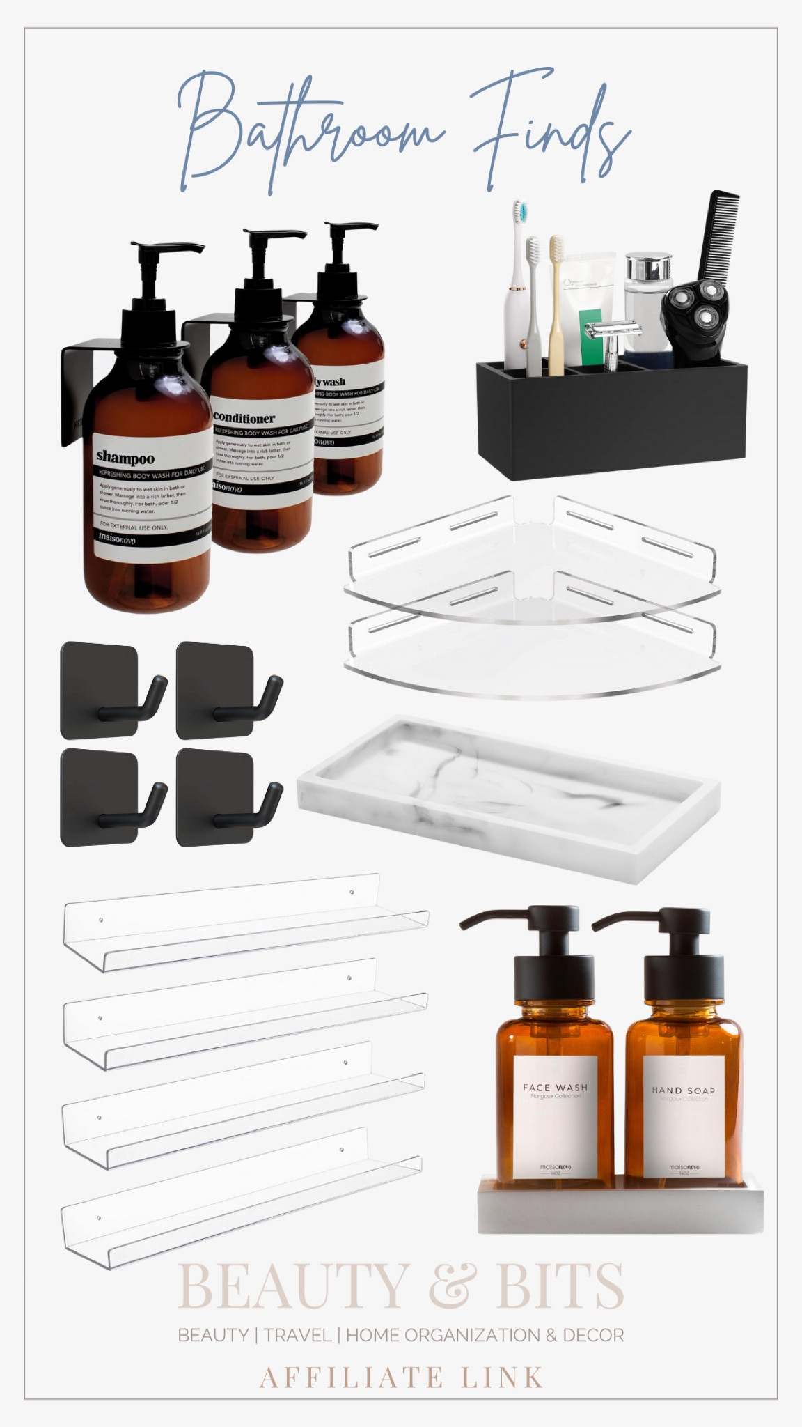 Amazon Bathroom Finds 

#LTKhome #LTKfindsunder100