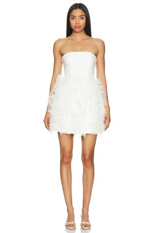 Cinq a Sept Ryan Dress in Ivory from Revolve.com | Revolve Clothing (Global)