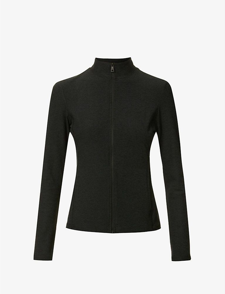 BEYOND YOGA Spacedye high-neck stretch-woven jacket | Selfridges