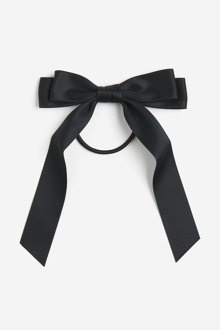 Bow-detail hair elastic | H&M (UK, MY, IN, SG, PH, TW, HK)