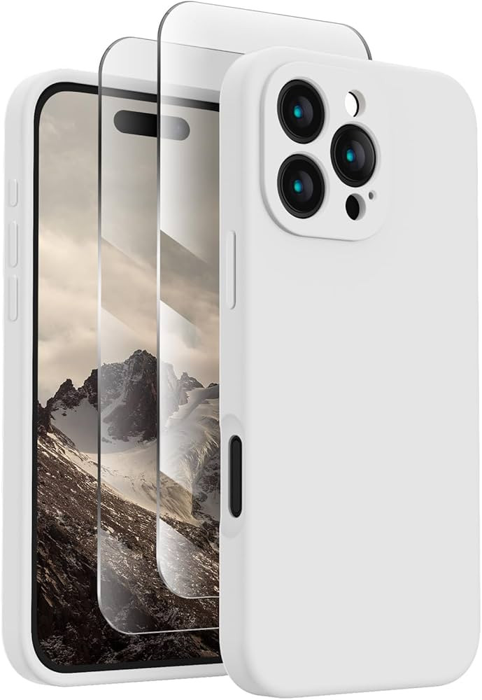 FireNova Designed for iPhone 16 Pro Case, Silicone Upgraded [Camera Protection] Phone Case with [... | Amazon (US)