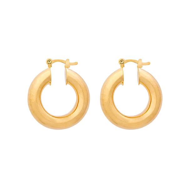 Small Aubree Tube Hoops | Montce