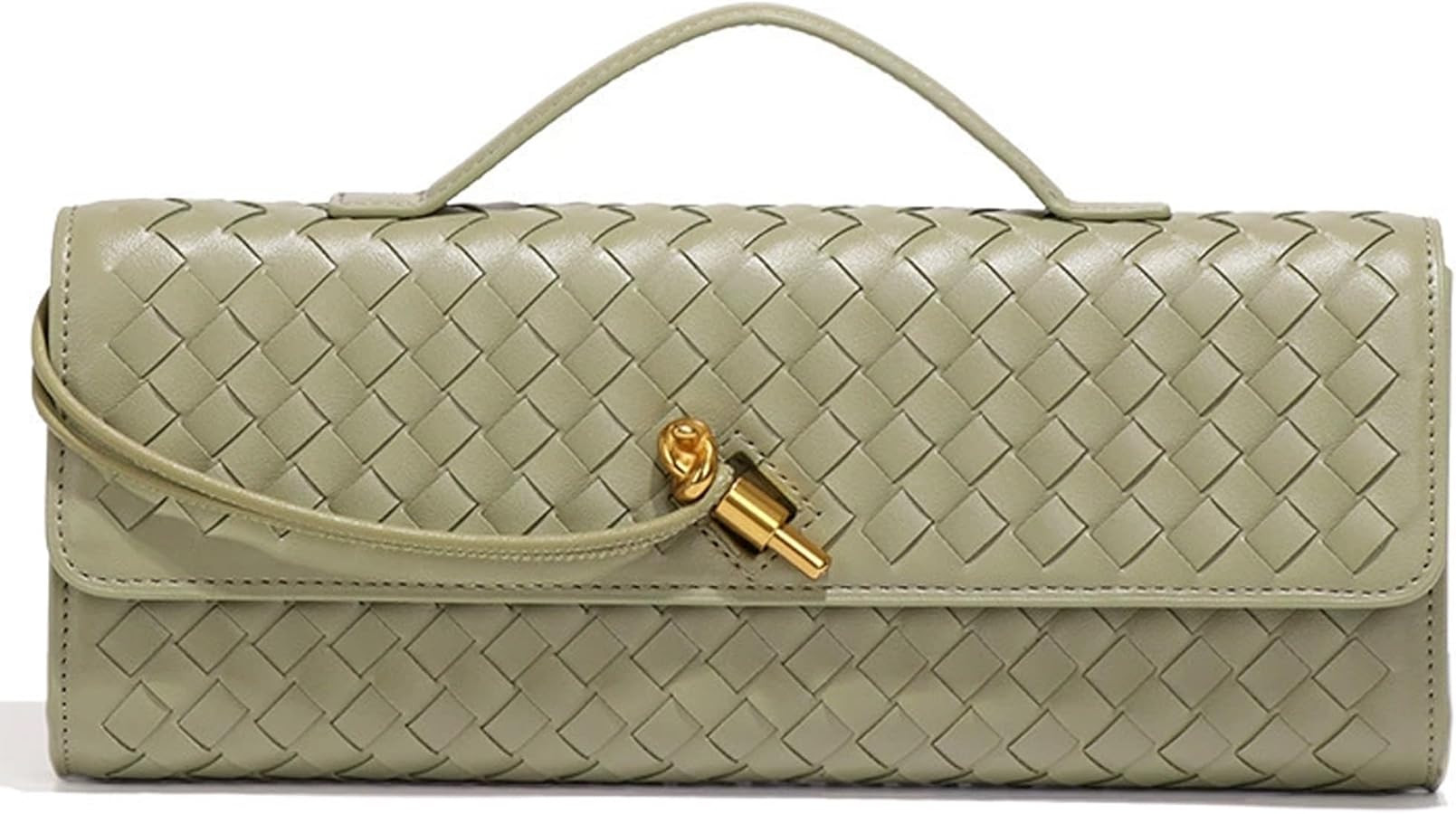 NEWBELLA Handwoven Women's Clutch Purse, Crossbody Bag with Adjustable Strap for Evening & Casual... | Amazon (US)