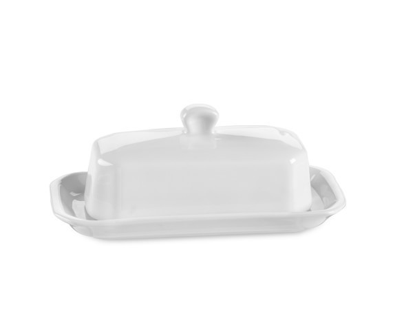 Pillivuyt Porcelain Covered Butter Dish | Williams-Sonoma