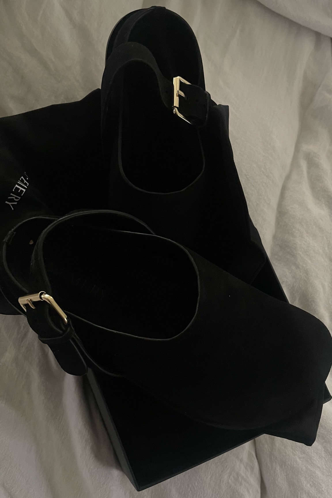 I was looking for something like The Row version and these just came. In love and beyond comfy  